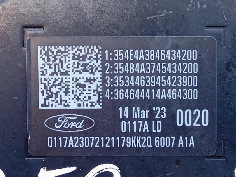 Motore Completo BKFB 131 CV 96 KW Ford Transit Custom I 2018