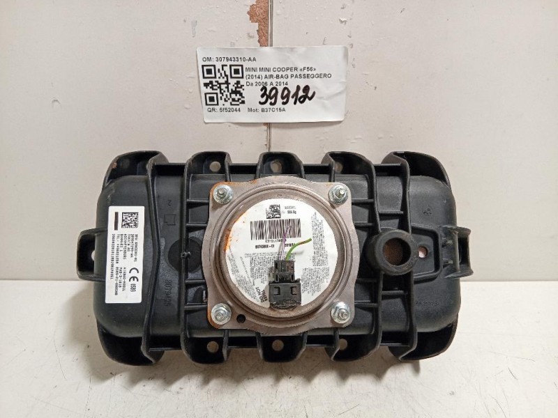 Air-bag Passeggero 6803201 307943310-AA Mini MINI Cooper F56 2014