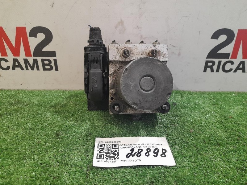 ABS Gruppo ANT 0265238098 Opel Meriva B 2010