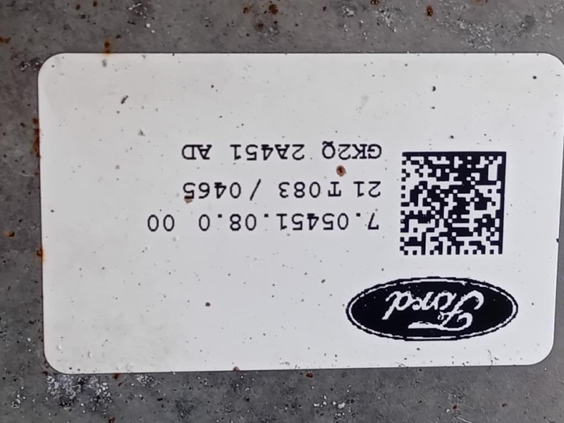 Motore Completo BKFAB 130 CV 96 KW Ford Transit Custom I 2018