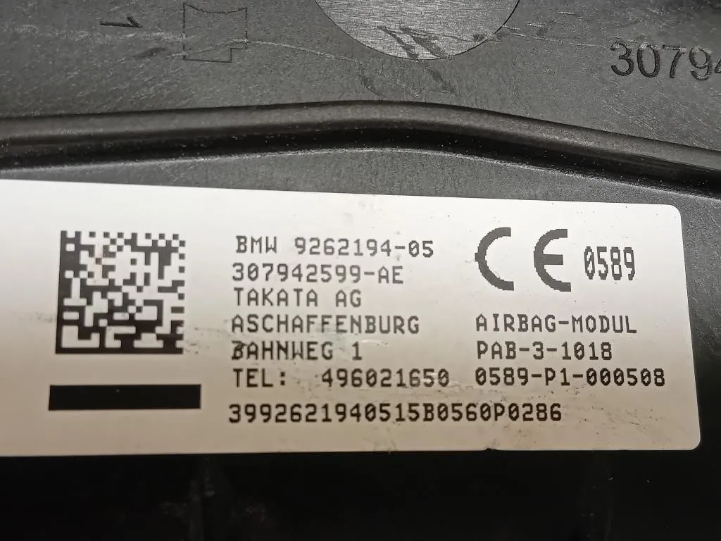 Air-bag Passeggero 307943310-AA Mini MINI Cooper F56 2014