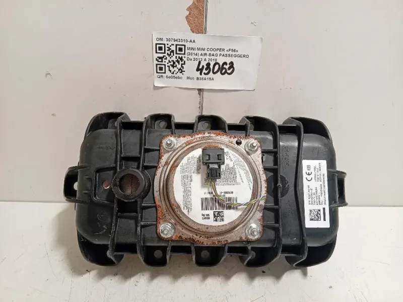 Air-bag Passeggero 307943310-AA Mini MINI Cooper F56 2014