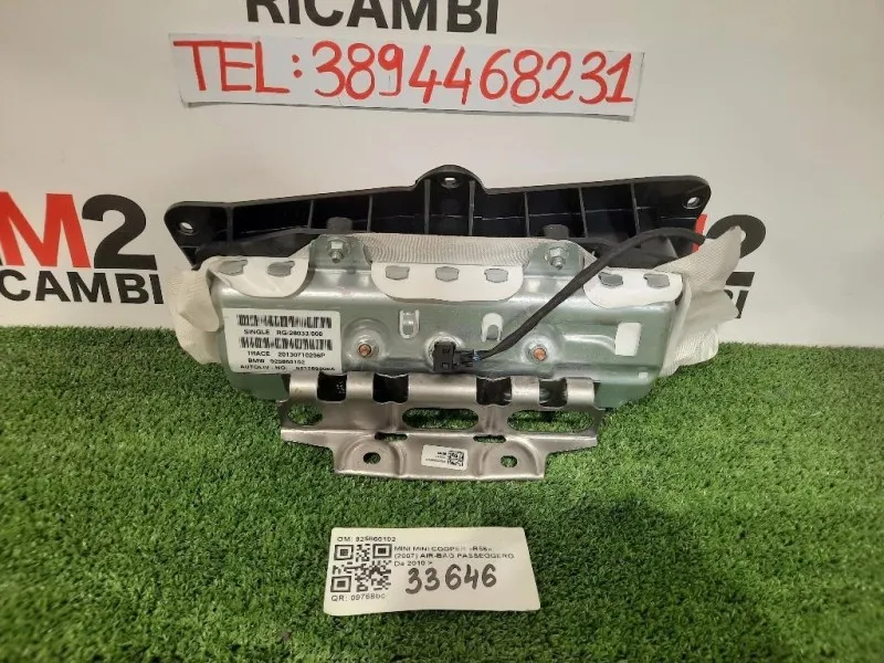 Air-bag Passeggero 925860102 Mini MINI Cooper R56 2007