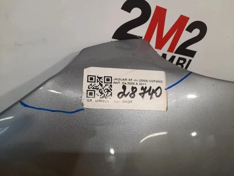Cofano ANT C2Z11444 Jaguar XF I 2008
