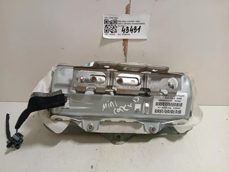 Air-bag Passeggero 275573502 Mini MINI Cooper R56 2007