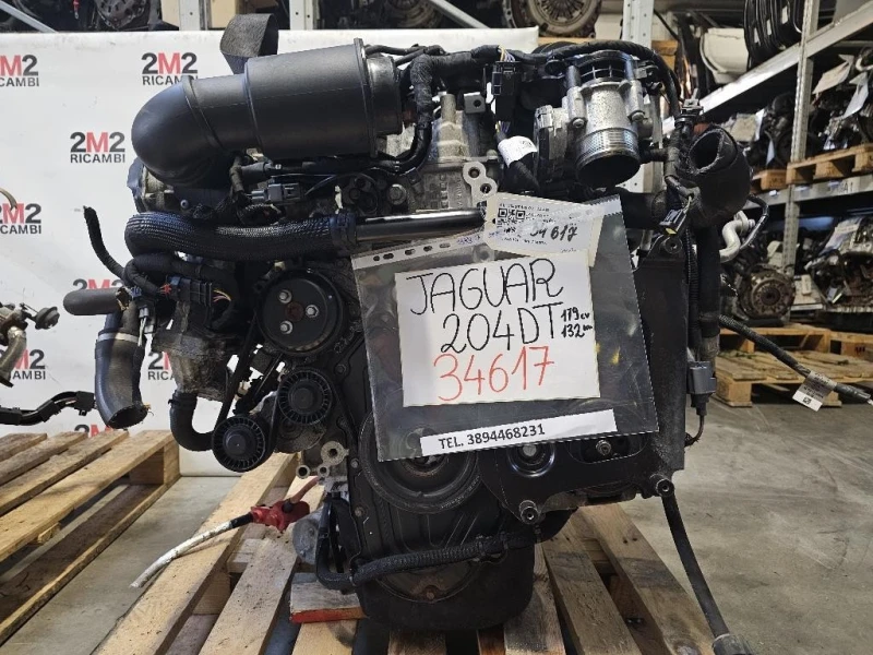 Motore Completo 204DT 179 CV 132 KW Jaguar XE 2015