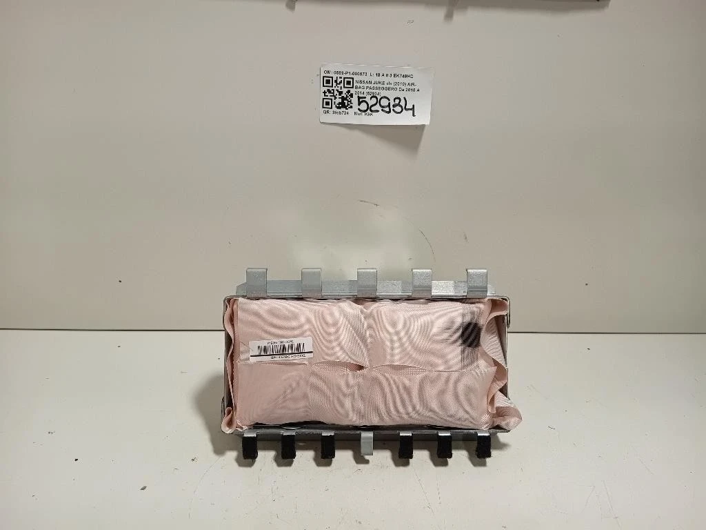 Air-bag Passeggero 0589-P1-000573 Nissan JUKE I 2010