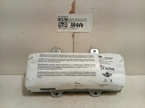 Air-bag Passeggero 925860102 Mini MINI ONE F55 2014