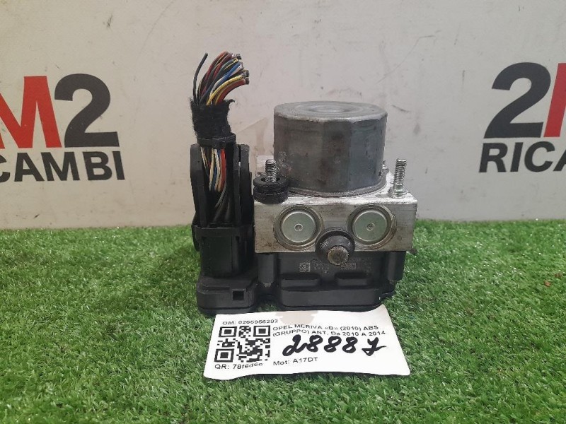 ABS Gruppo ANT 0265956292 Opel Meriva B 2010