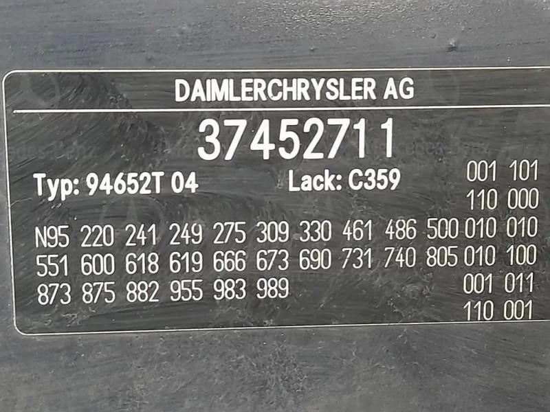 Cofano ANT A209880005728 Mercedes Classe CLK C209 2003