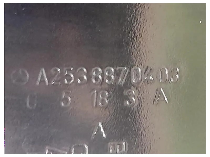 Cofano ANT A2538870403 Mercedes Classe GLC X253 2019