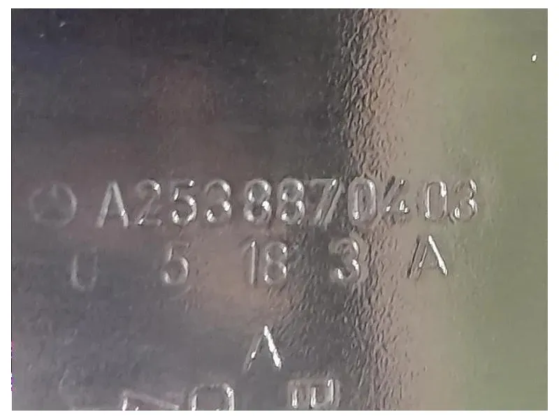 Cofano ANT A2538870403 Mercedes Classe GLC X253 2019