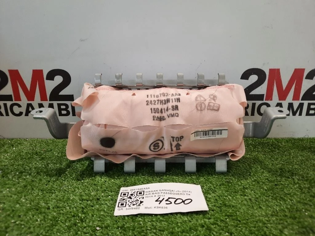 Air-bag Passeggero 985154EA5A Nissan Qashqai II 2014