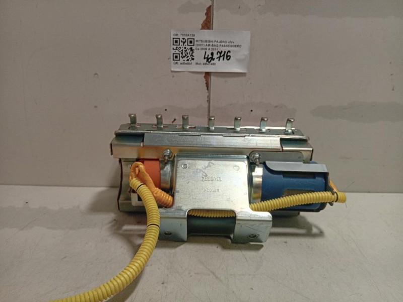 Air-bag Passeggero 7030A139 Mitsubishi Pajero IV 2007