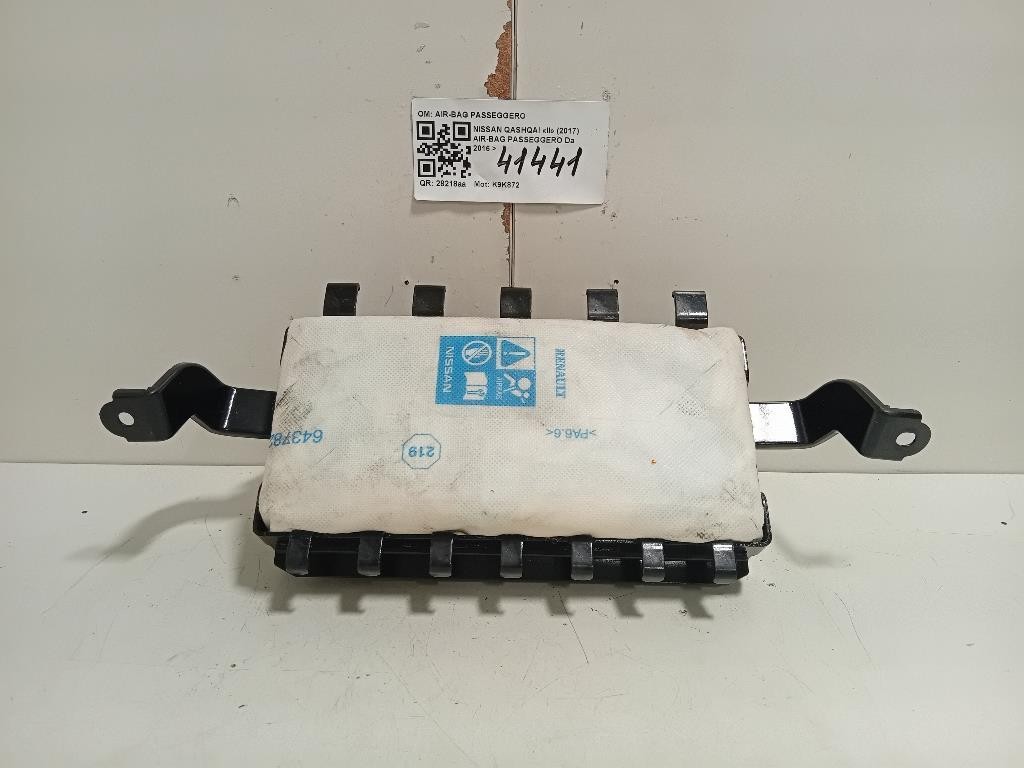 Air-bag Passeggero 985154EA5A Nissan Qashqai II 2017