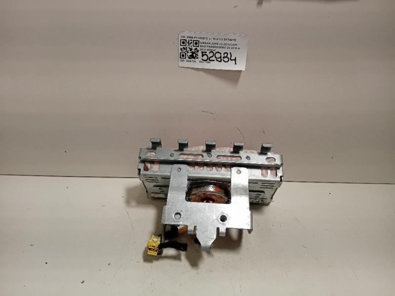 Air-bag Passeggero 0589-P1-000573 Nissan JUKE I 2010