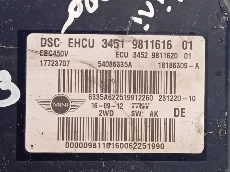 Cofano ANT 3451 9811616 01 Mini MINI Clubman R55 2008