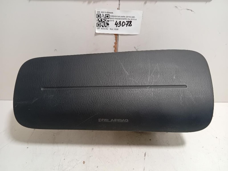 Air-bag Passeggero 68210-EB40B- Nissan Navara 2010