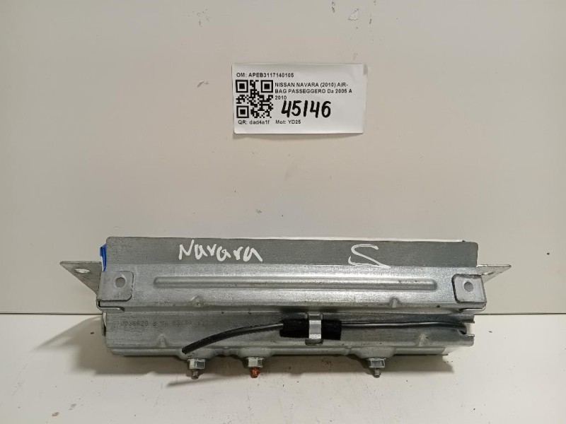 Air-bag Passeggero APEB3117140105 Nissan Navara 2010