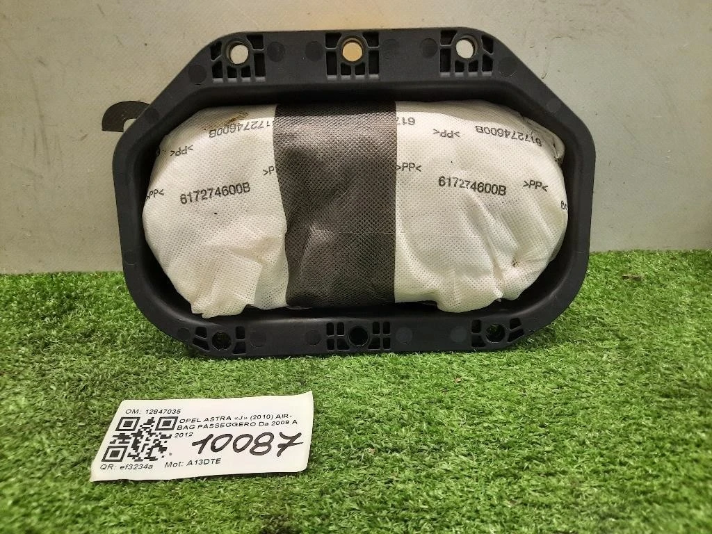 Air-bag Passeggero 12847035 Opel Astra J 2010