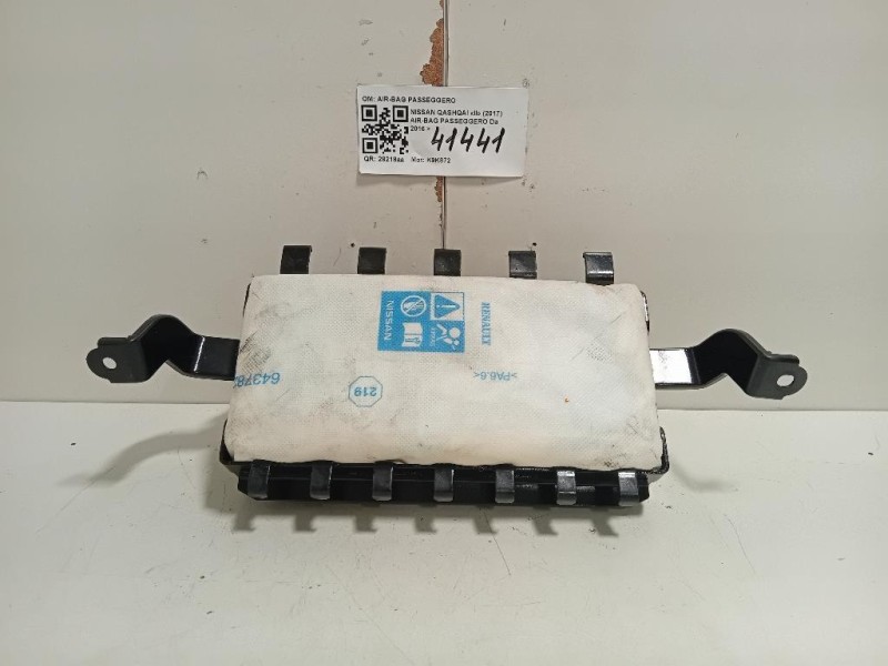 Air-bag Passeggero 985154EA5A Nissan Qashqai II 2017