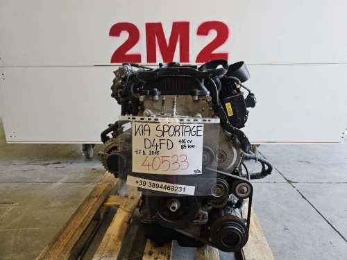 Motore Completo D4FD 116 CV 85 KW Kia Sportage III 2010