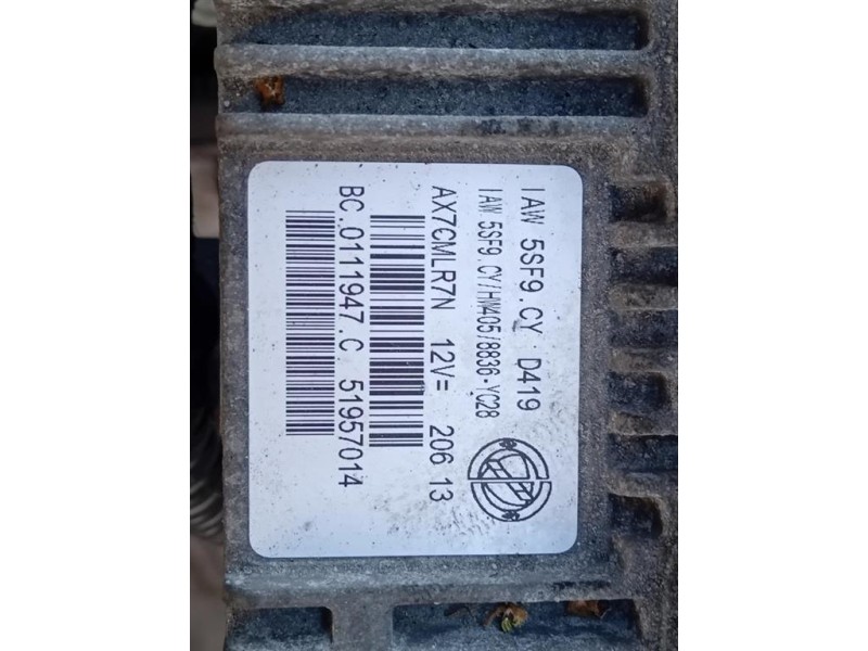 Motore Completo 169A4000 69 CV 51 KW Lancia Ypsilon III 2011