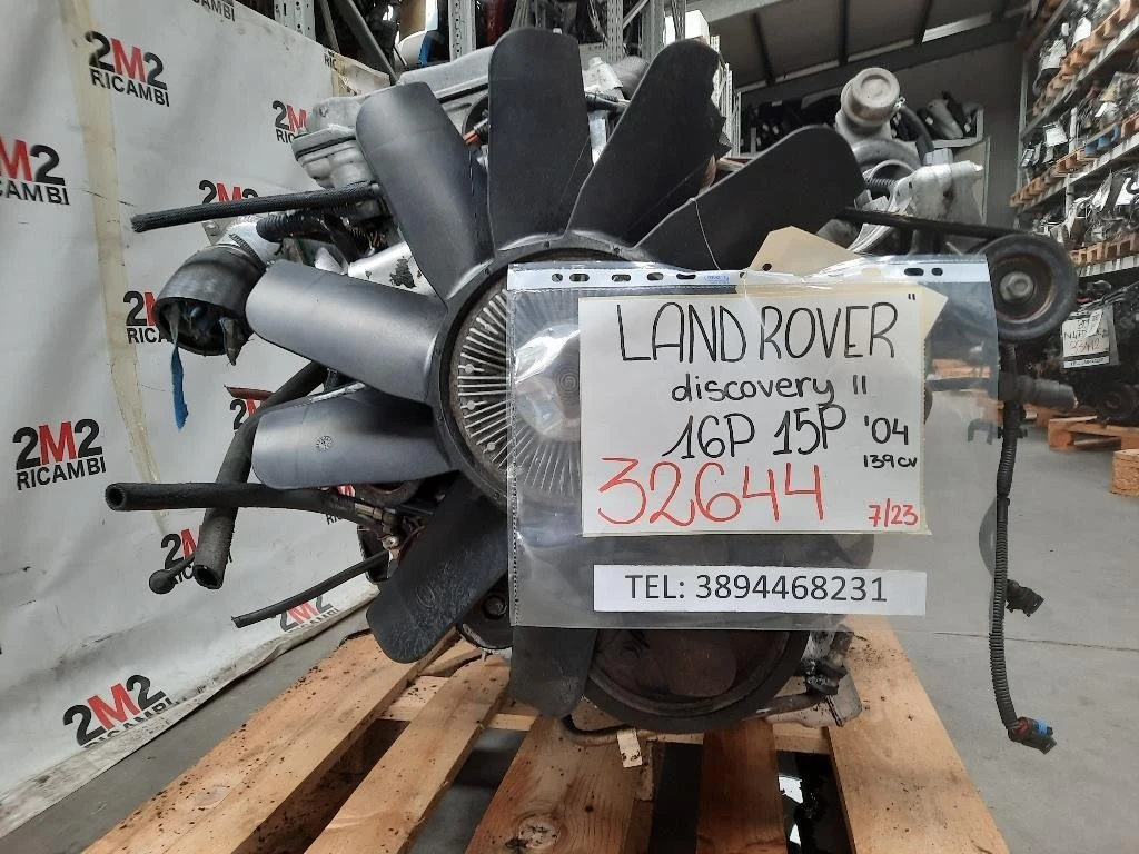 Motore Completo 16P 15P 139CV 95KW Land Rover Discovery II 1999