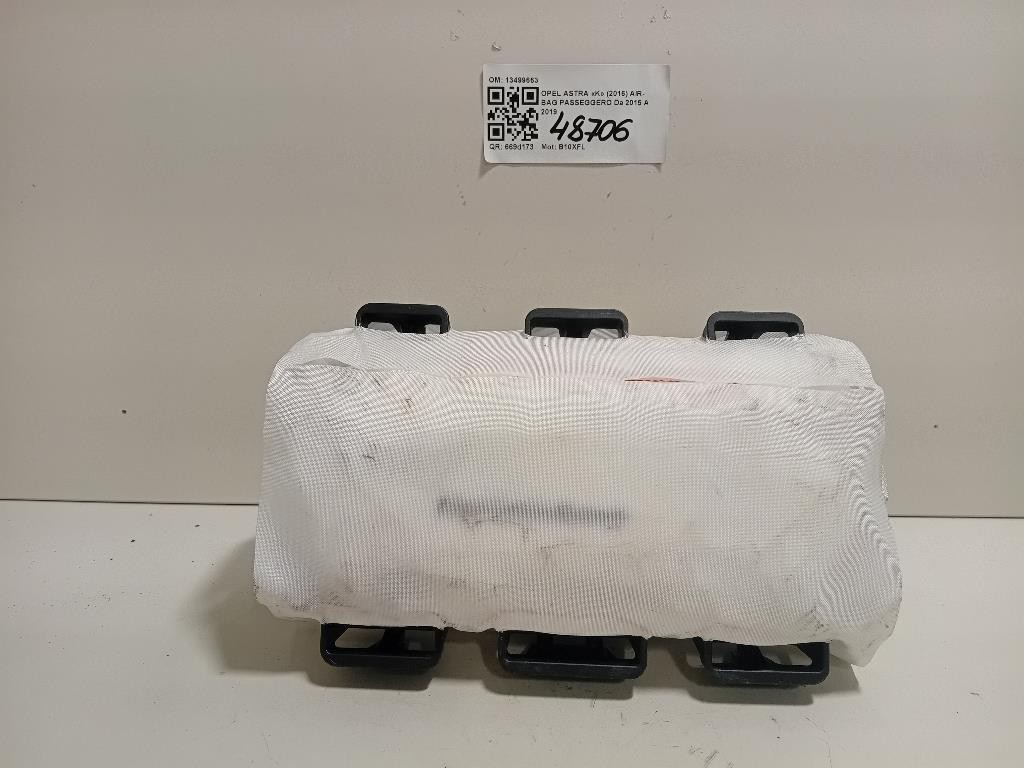 Air-bag Passeggero 13499663 Opel Astra K 2016
