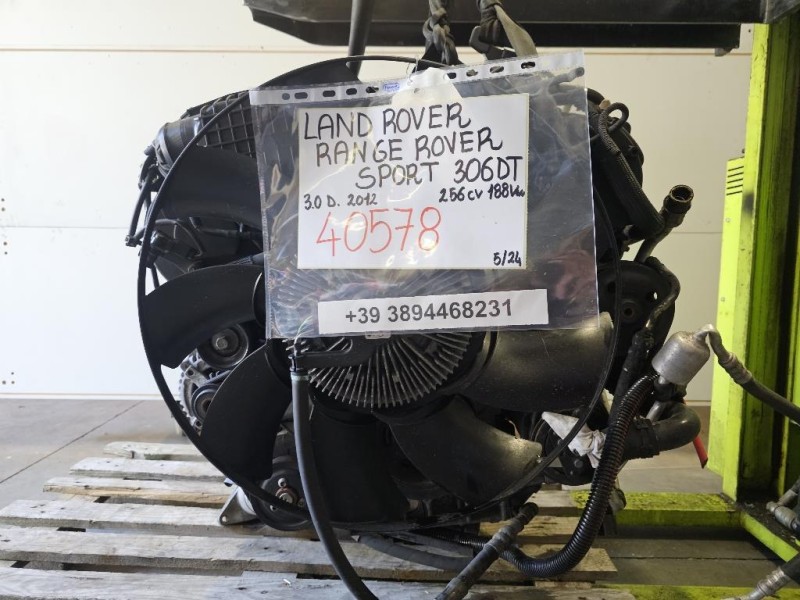 Motore Completo 306DT 256 CV 188 KW Land Rover Range Rover Sport II 2009