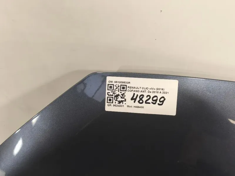 Cofano ANT 651009833R Renault CLIO IV 2016