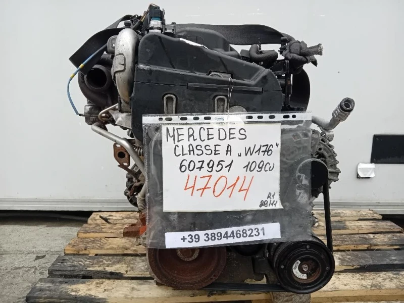 Motore Completo 607951 K9K 109 CV Mercedes Classe A W176 2013