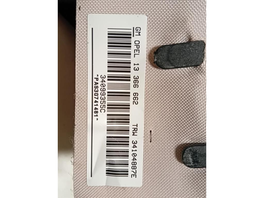 Air-bag Passeggero 13366662 Opel Corsa D 2011