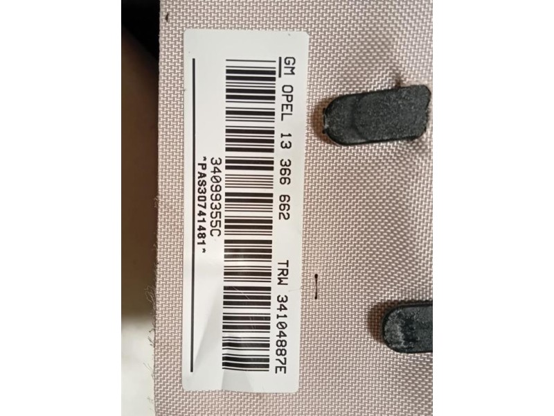 Air-bag Passeggero 13366662 Opel Corsa D 2011