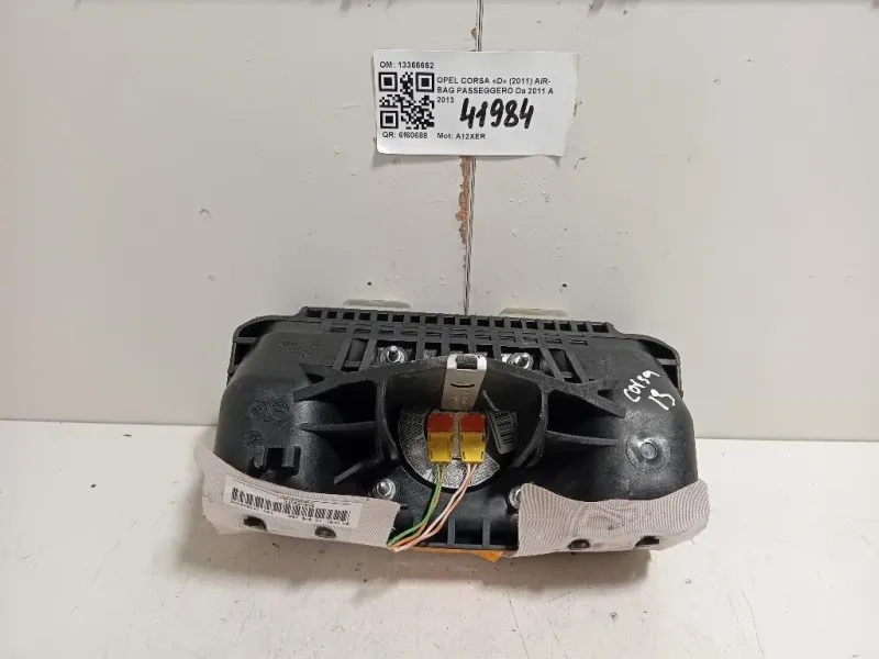 Air-bag Passeggero 13366662 Opel Corsa D 2011