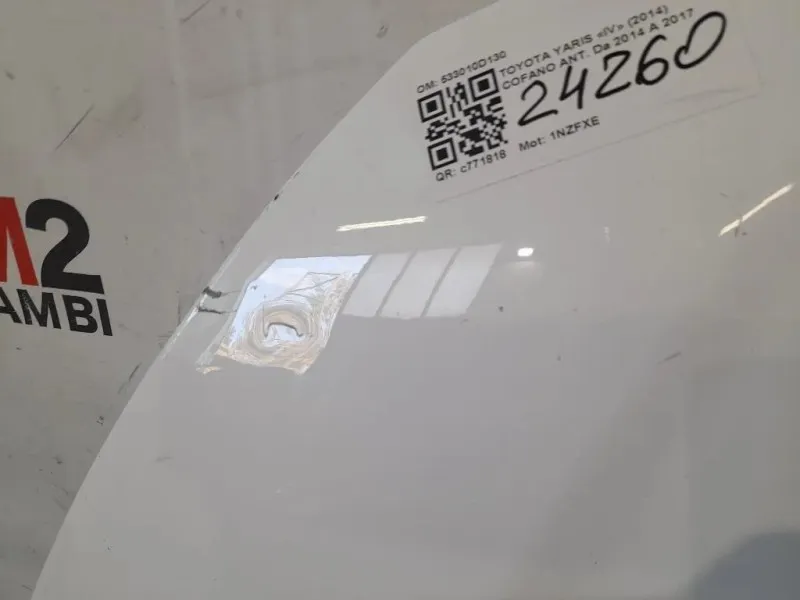 Cofano ANT 533010D130 Toyota Yaris IV 2014