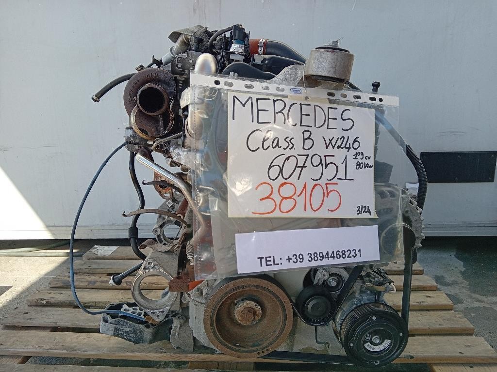 Motore Completo 607951 K9K 109CV 80KW Mercedes Classe B W246 2012