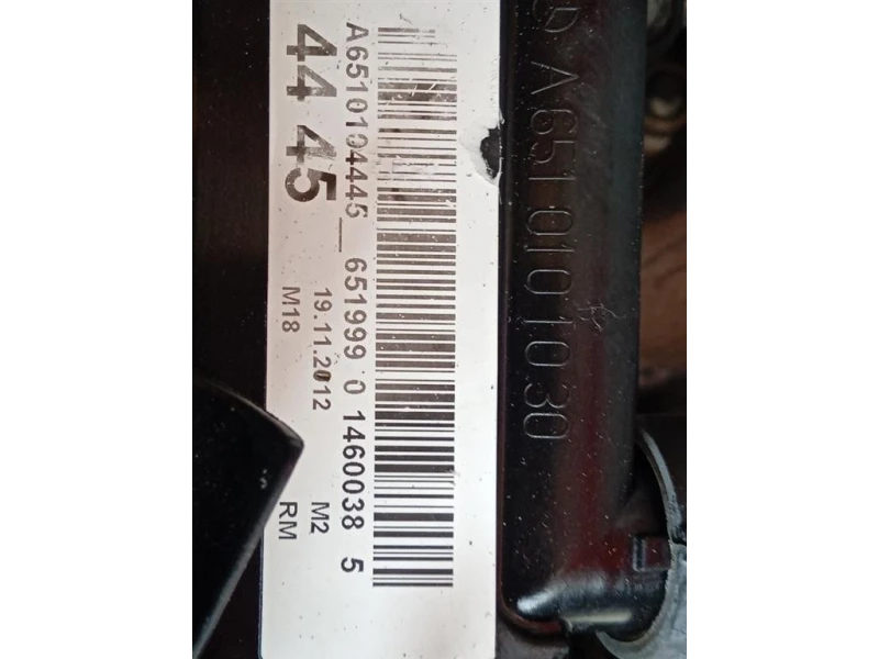 Motore Completo 651901 136 CV 100KW Mercedes Classe B W246 2012