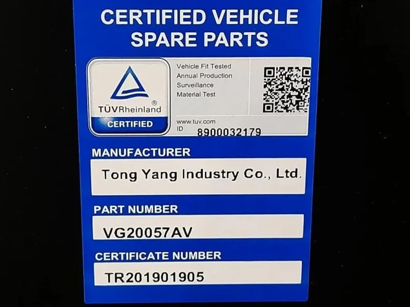 Cofano ANT VG20057AV Volkswagen POLO VI 2009