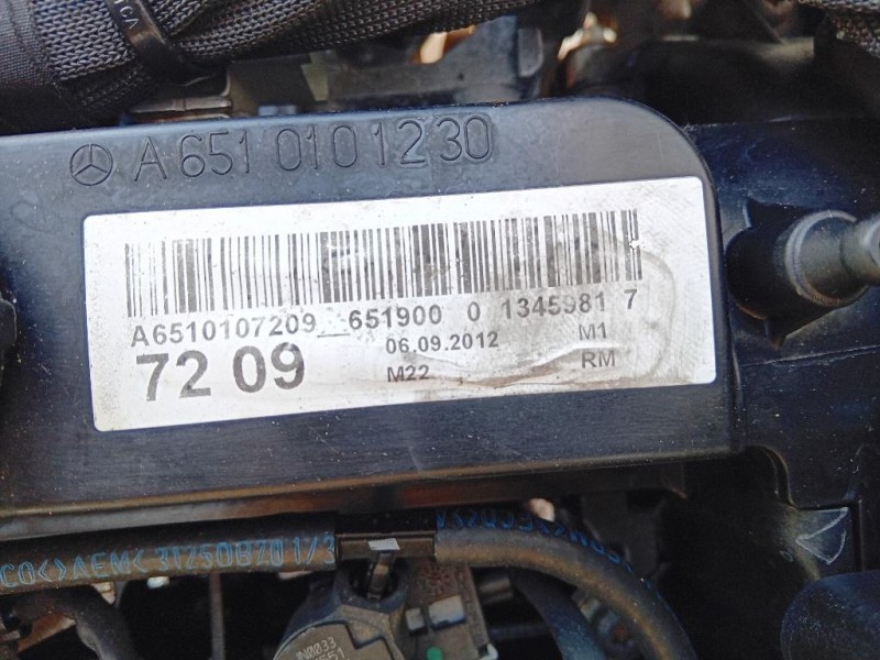 Motore Completo 651911 204 CV 150 KW Mercedes Classe C W204 2011