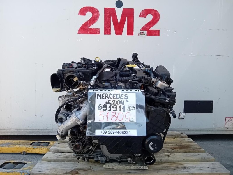Motore Completo 651911 204 CV 150 KW Mercedes Classe C W204 2011