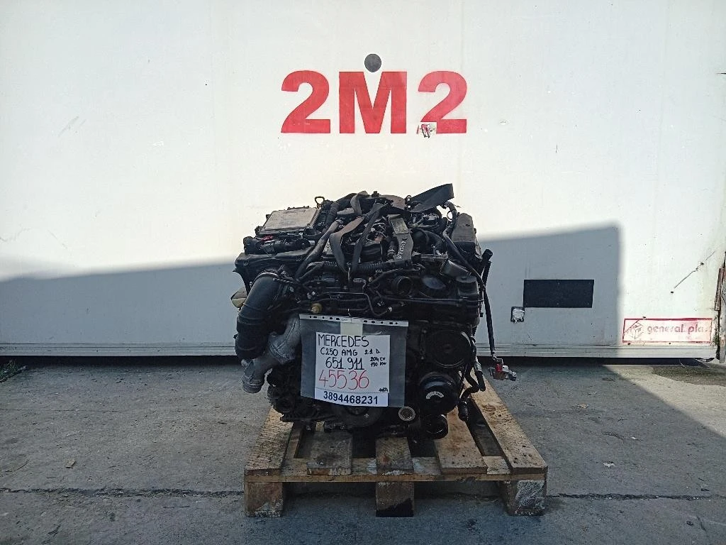 Motore Completo 651911 651911 204 CV 105 KW A6510101120 Mercedes Classe C W204 2011