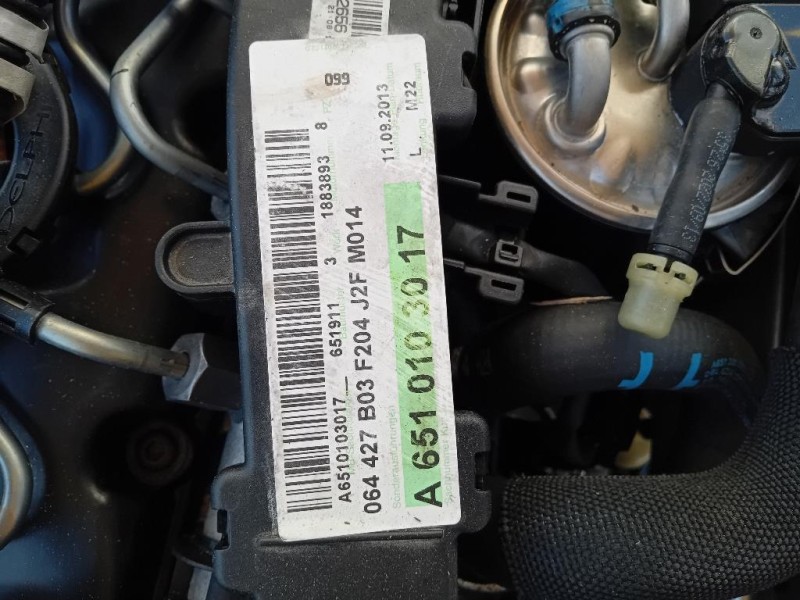 Motore Completo 651911 204CV 150KW Mercedes Classe E C207 Coupé 2010