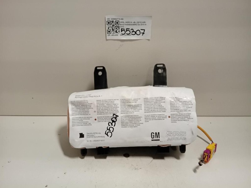 Air-bag Passeggero 306564710-AB Opel Meriva B 2010