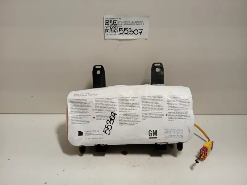 Air-bag Passeggero 306564710-AB Opel Meriva B 2010