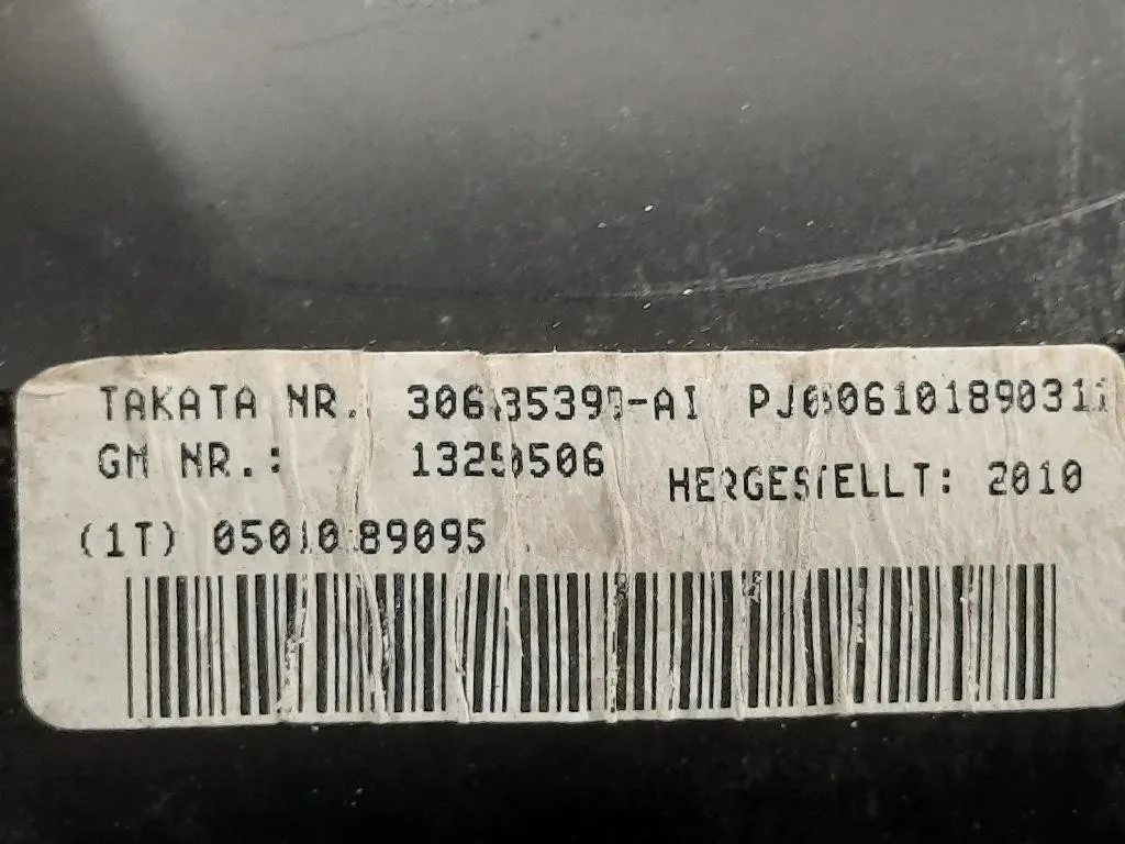 Air-bag Passeggero 306564710AB Opel Meriva B 2014