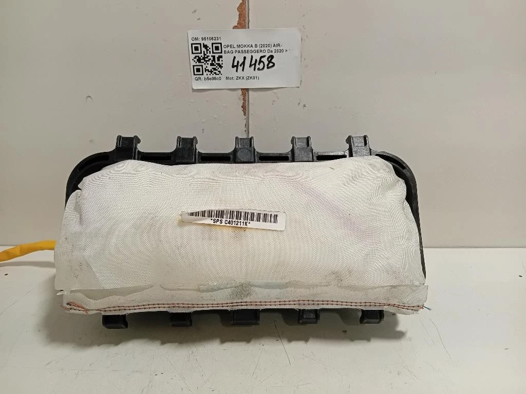 Air-bag Passeggero 95106231 Opel Mokka B 2020
