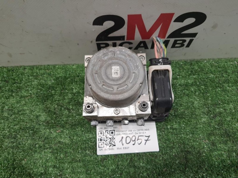 ABS Gruppo ANT 9817031680 Peugeot 208 I 2015