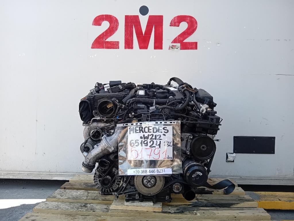 Motore Completo 651924 170 CV 125 KW Mercedes Classe E W212 2009