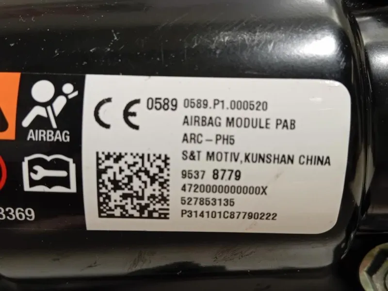 Air-bag Passeggero 95378779 Opel Mokka 2013